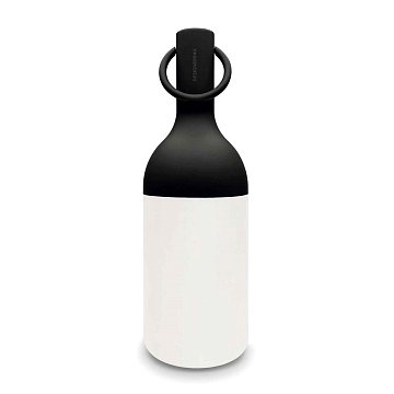 Lampe Bouteille White/Black