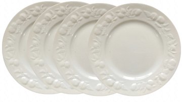 Набор тарелок Riviera Blanc 26,5 см: 4 шт