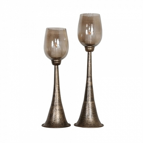 Badal Candleholders S/2